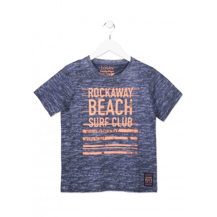 Camiseta Losan niño junior Beach surf manga corta