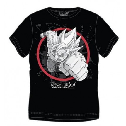 Camiseta Dragon Ball Goku Super Guerrero adulto manga corta