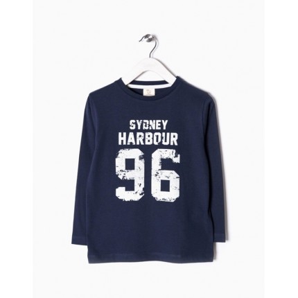 Camiseta Zippy Sydney Harbour 96 niño manga larga 100% Algodón
