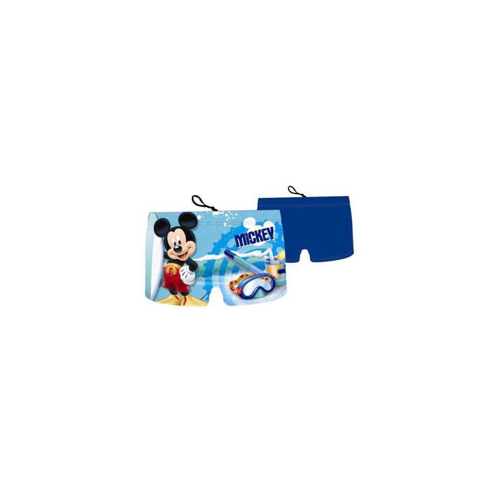 Azul Bañador boxer Mickey niño Disney cordón