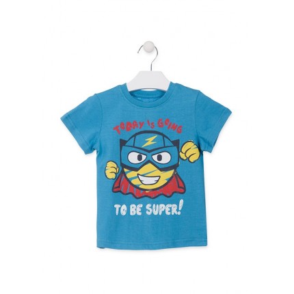 Camiseta Losan Kids niño infantil To Be Super! manga corta