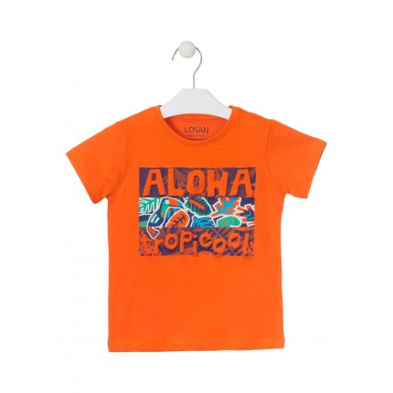 Camiseta Losan Kids niño Aloha TropiCool manga corta