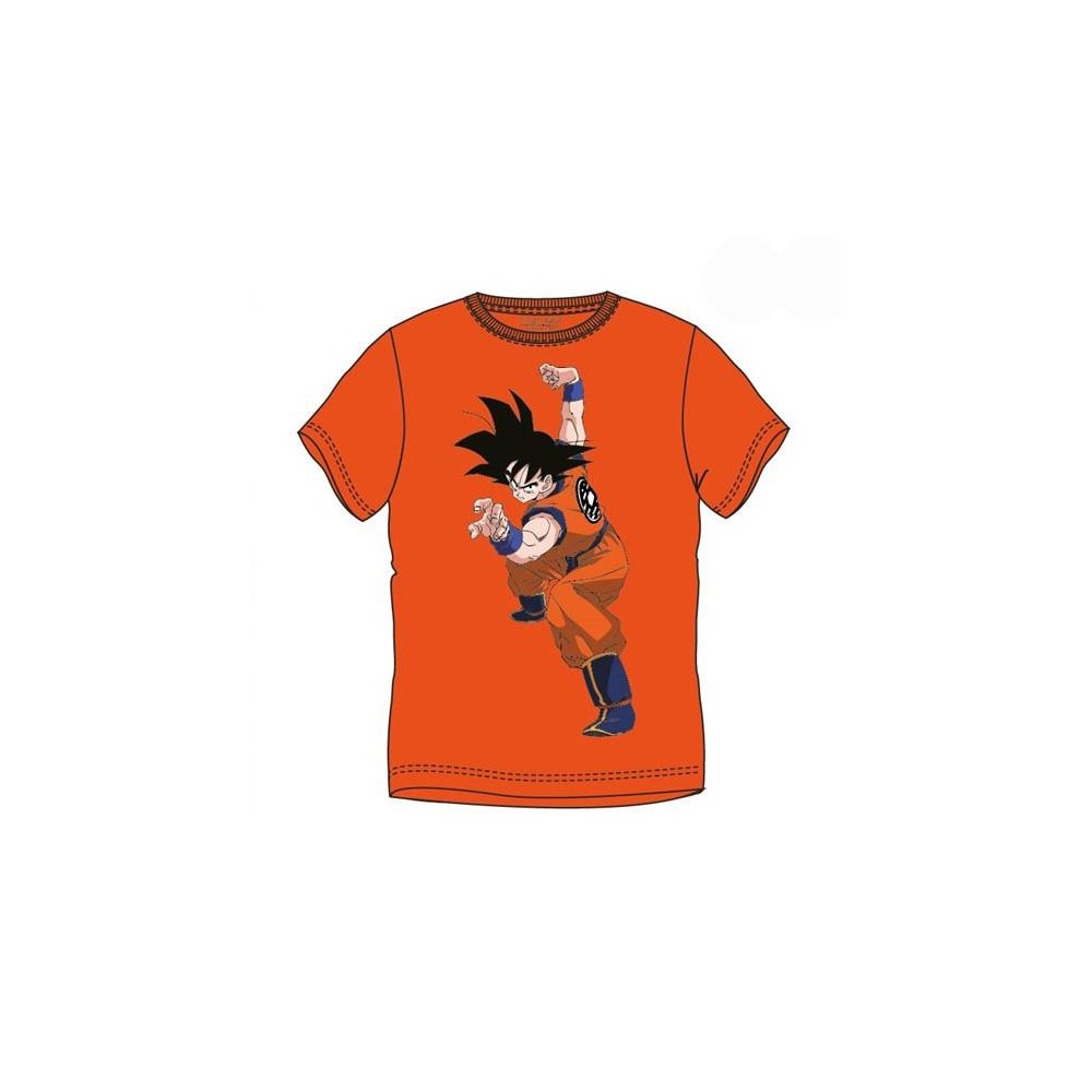 Camiseta Dragon Ball Son Goku adulto manga corta