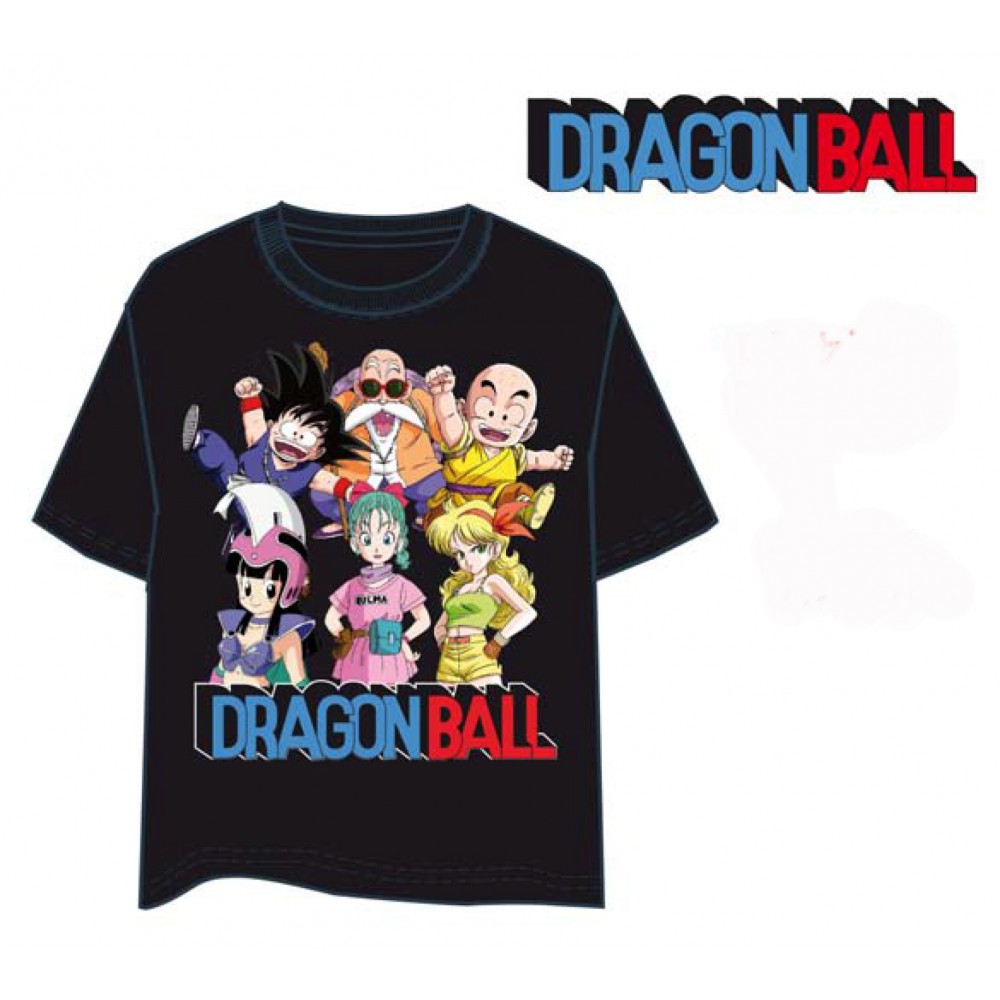 Camiseta Dragon Ball Chichi Bulma Launch niño manga corta