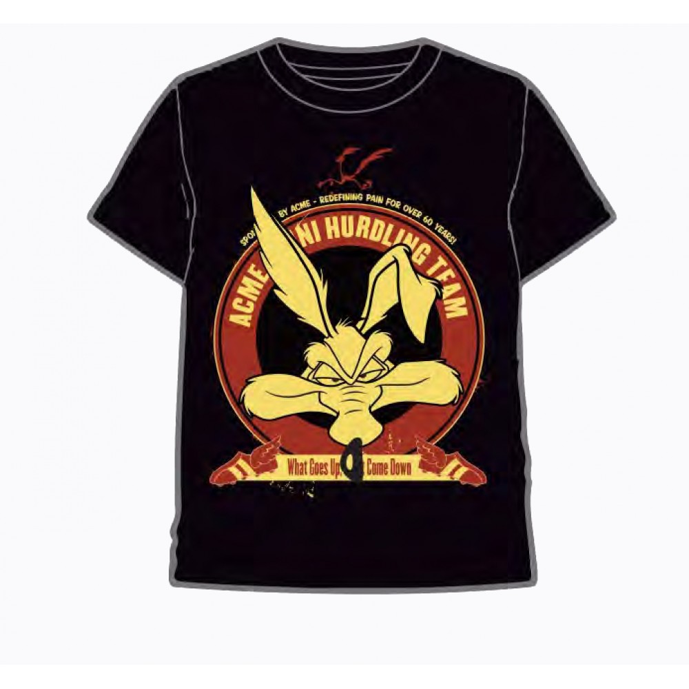 Camiseta Coyote Looney Tunes adulto manga corta