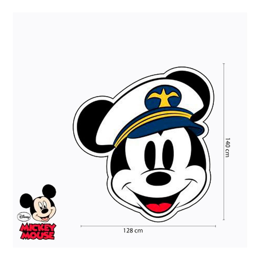 Toalla Microfibra Mickey Mouse Capitán grandísima