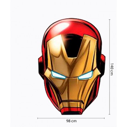 Toalla cara Avengers Microfibra Marvel Iron Man