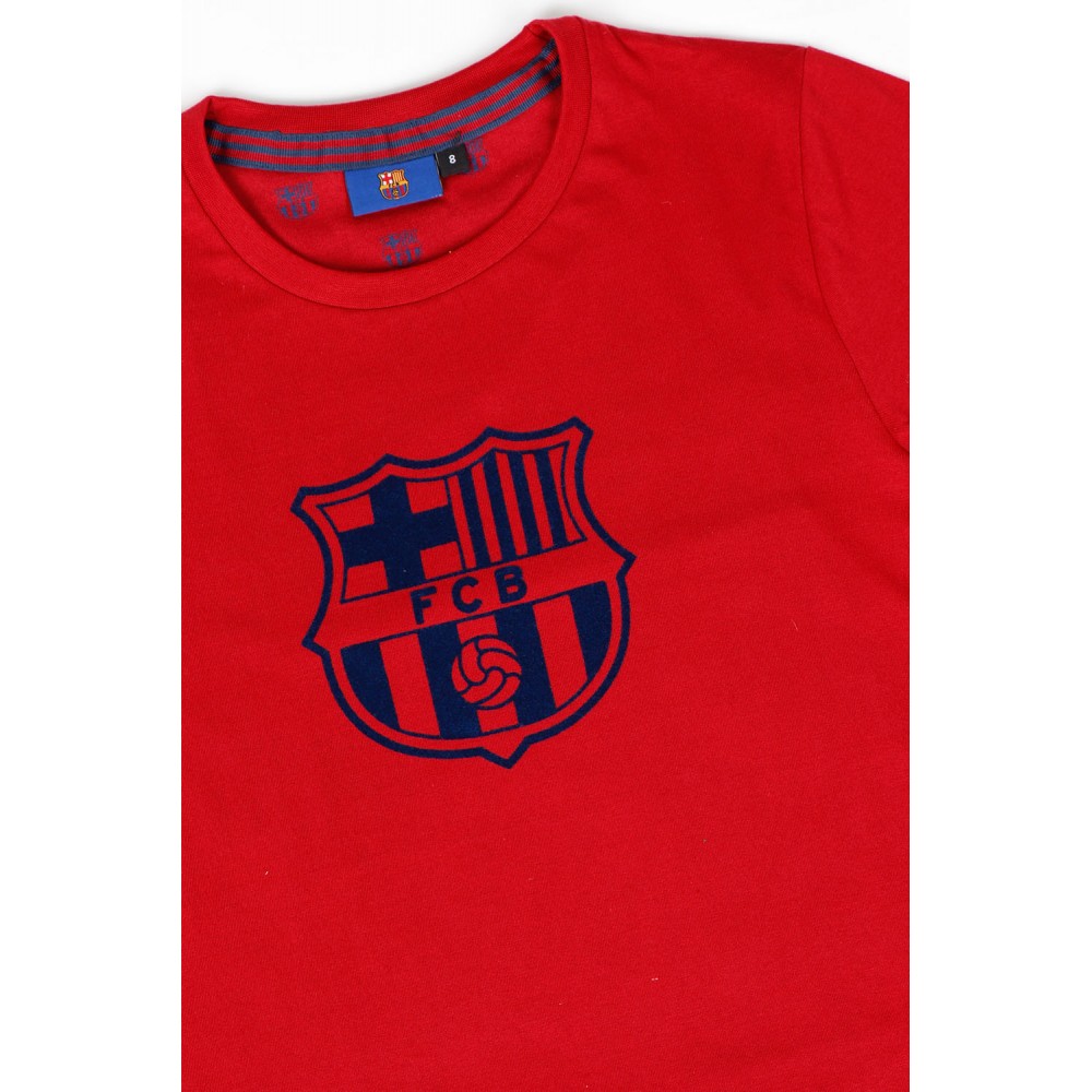 Pijama FC Barcelona Escudo manga corta