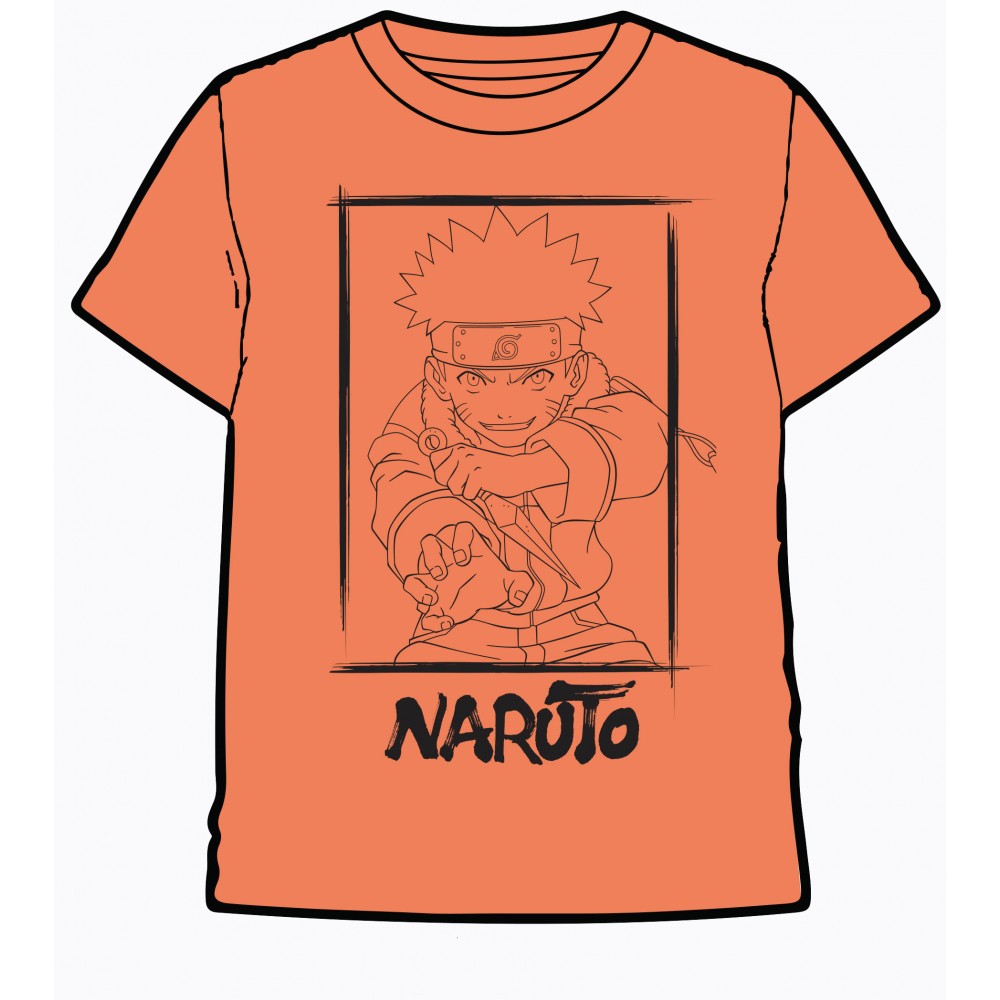Camiseta Naruto niño manga corta Anime Manga