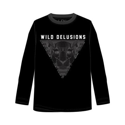 Camiseta LSN junior niño Wild Delusions manga larga