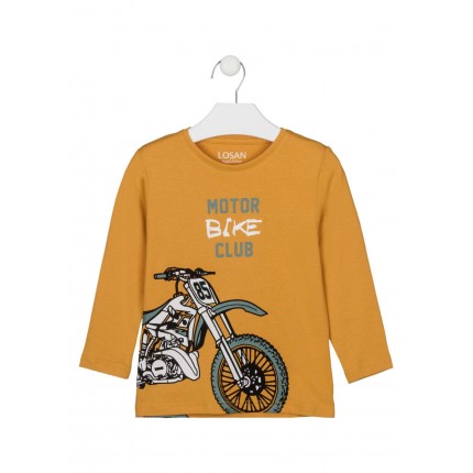 Camiseta Losan Kids niño Motor Bike Club manga larga