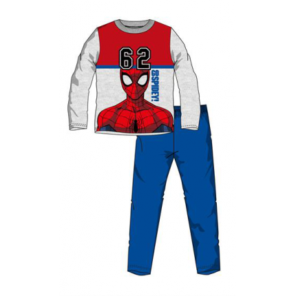 Pijama Spider-man chico interlock manga larga