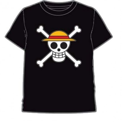 Camiseta One Piece Skull adulto manga corta