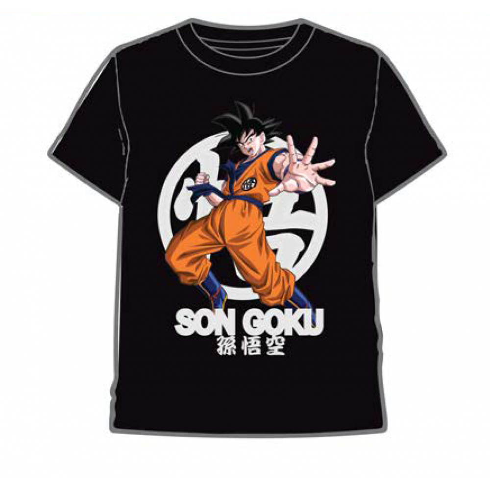 Camiseta Dragon Ball Son Goku adulto manga corta