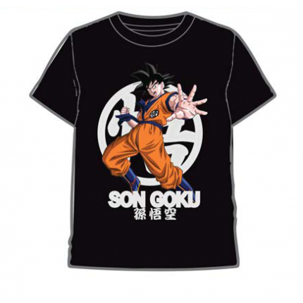 Camiseta Dragon Ball Son Goku niño manga corta