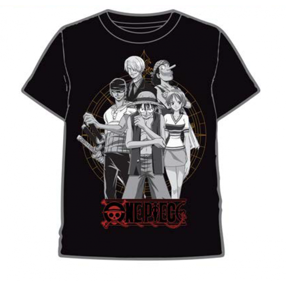 Camiseta One Piece adulto manga corta