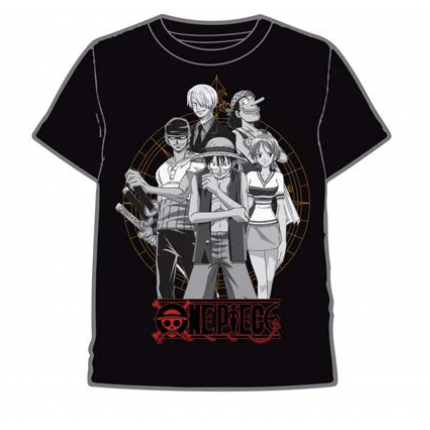 Camiseta One Piece niño junior manga corta