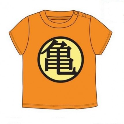 Camiseta Dragon Ball bebe Kanji manga corta