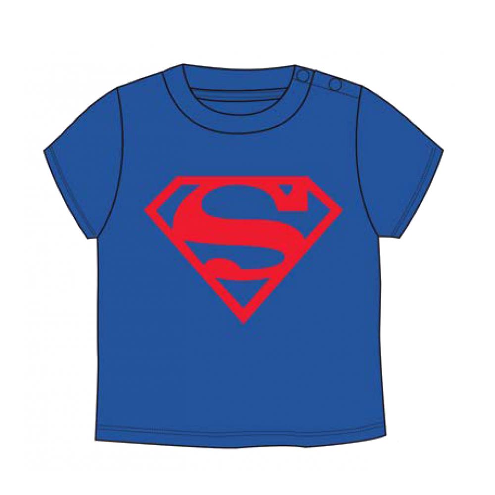 Camiseta Superman bebe manga corta