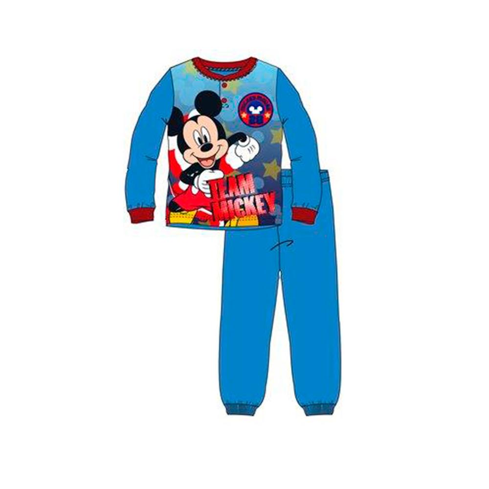 Pijama de niño de algodón Mickey azul (2 a 12 años) - Colloky Chile