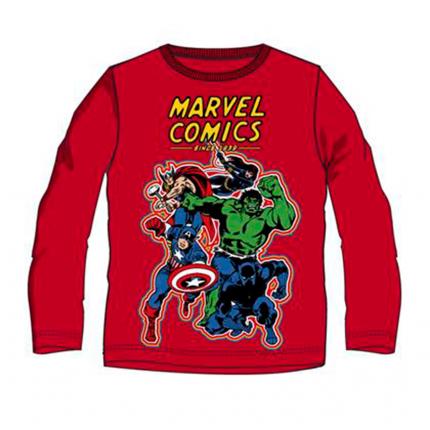 Camiseta Avengers The Marvel Comics niño infantil manga larga