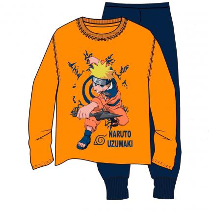 Pijama Naruto Uzumaki niño manga larga