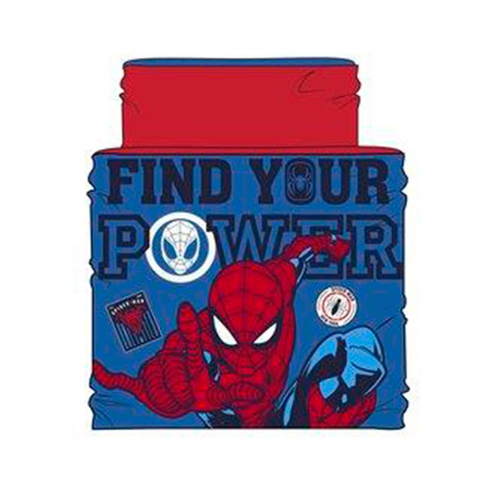Braga de cuello Spiderman con polar Marvel color azul medio