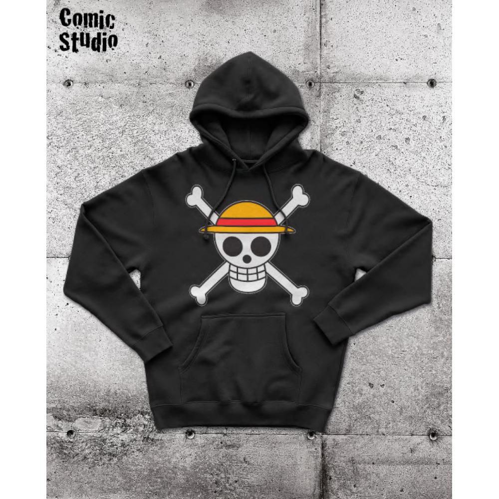 Sudadera One Piece Skull con capucha adulto